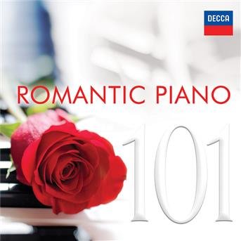 Cover for 101 Romantic Pianos / Various (CD) (2018)