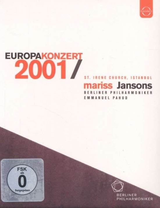 Cover for Jansons Mariss / Berliner Philharmoniker · Euopakonzert 2001 (Blu-ray) (2014)