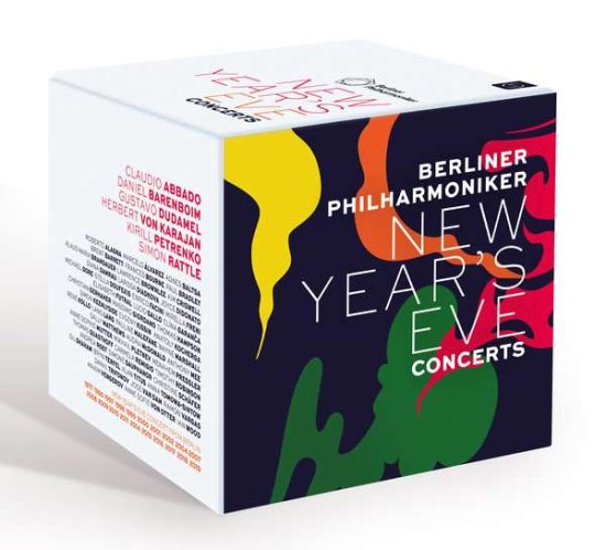 Cover for Berliner Philharmoniker · New Years Eve Concerts - 20 Blu-ray Box - 20 Con (Blu-ray) (2025)