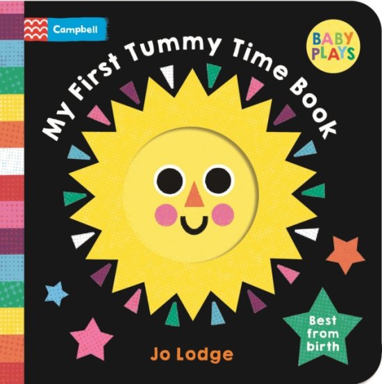 Cover for Campbell Books · My First Tummy Time Book - Baby Plays (Board book) (2026)