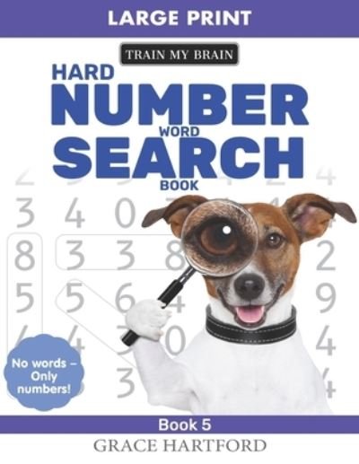 Cover for Grace Hartford · Number Word Search Book (Book 5) (Paperback Book) (2020)