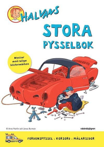 Cover for Arne Norlin · Halvans stora pysselbok (Audiobook (MP3)) (2020)