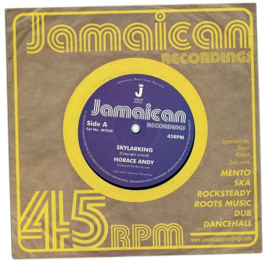 Cover for Horace Andy · Skylarking / Version (LP) (2023)