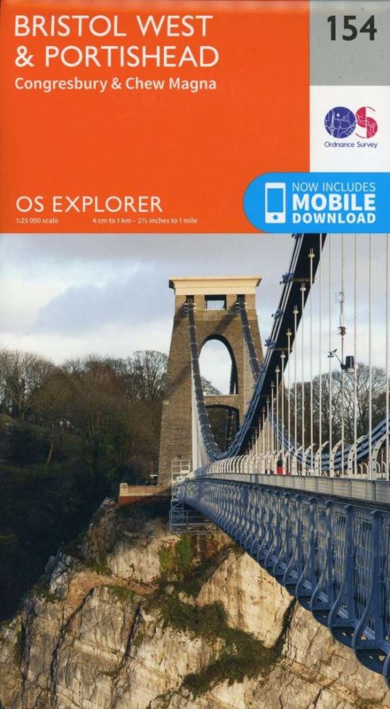 Cover for Ordnance Survey · Bristol West and Portishead - OS Explorer Map (Map) [September 2015 edition] (2015)