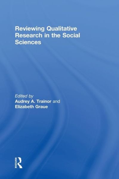 Cover for Reviewing Qualitative Research in the Social Sciences (Hardcover Book) (2012)