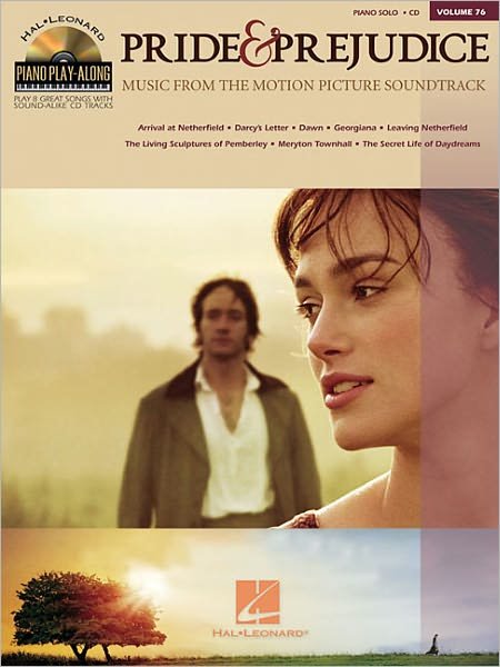 Cover for Hal Leonard Publishing Corporation · Pride &amp; Prejudice: Piano Play-Along Volume 76 (Book) (2009)