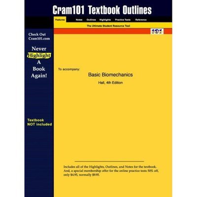 Cover for 4th Edition Hall · Studyguide for Basic Biomechanics by Hall (Paperback Book) (2006)