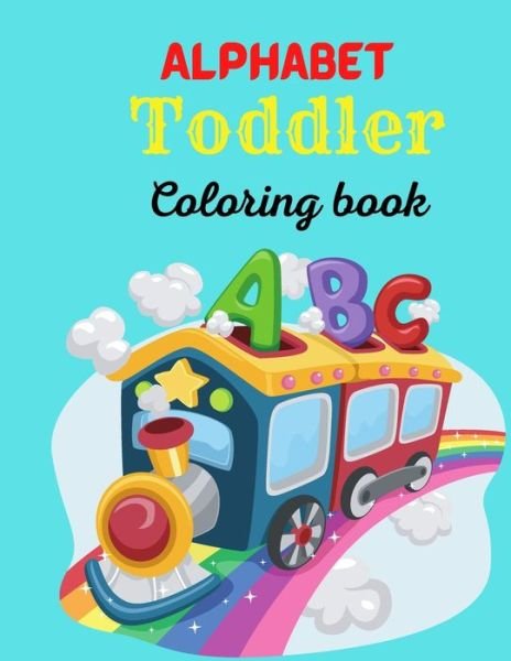 Cover for Adele West · Alphabet Toddler Coloring Book (Book) (2021)