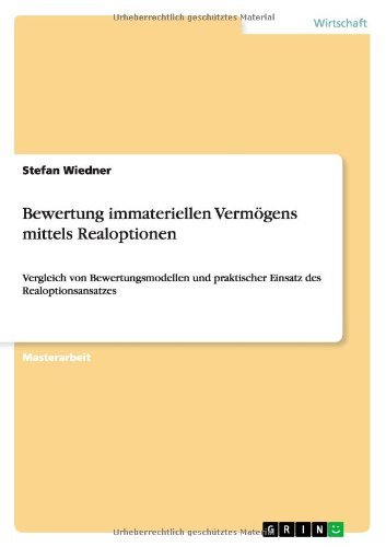 Cover for Wiedner · Bewertung immateriellen Vermöge (Book) [German edition] (2013)