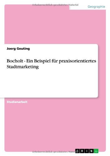 Cover for Geuting · Bocholt - Ein Beispiel für prax (Book) [German edition] (2013)