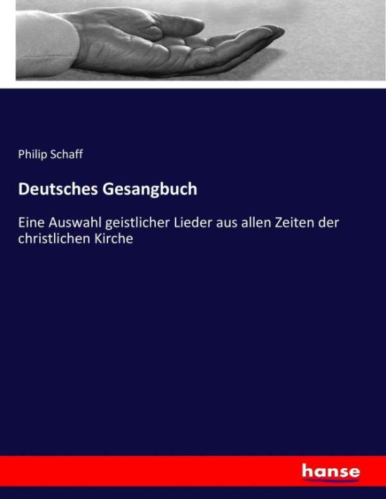 Cover for Schaff · Deutsches Gesangbuch (Book) (2017)