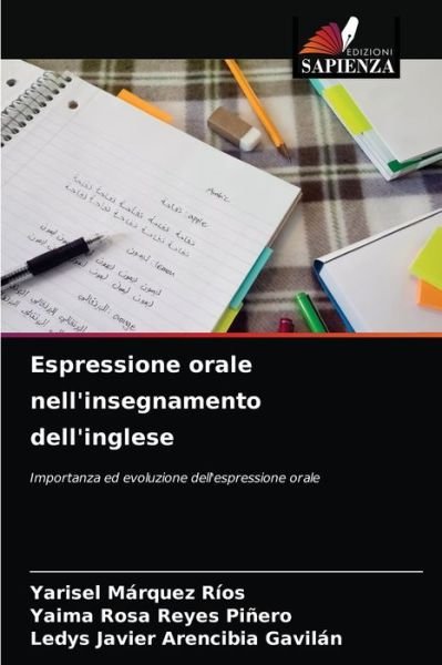 Cover for Yarisel Marquez Rios · Espressione orale nell'insegnamento dell'inglese (Paperback Book) (2021)