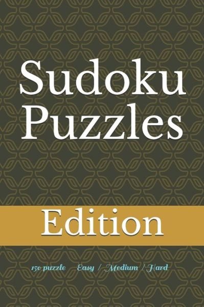 Cover for Edition · Sudoku Puzzles (Paperback Book) (2020)