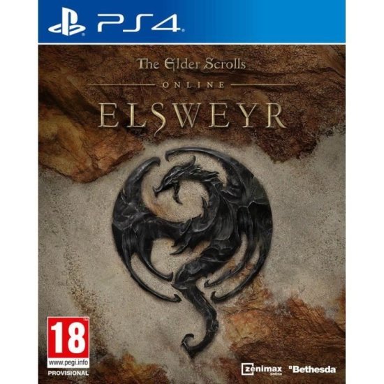 Cover for Ps4 · The Elder Scrolls Online : Elsweyr (GAME)