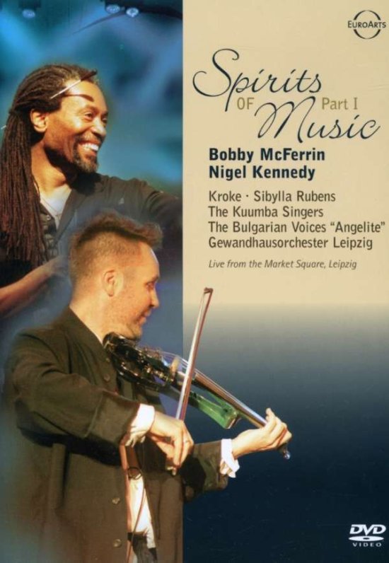 Cover for Bobby Mcferrin  Friends · Spirits of Music (DVD) (2026)