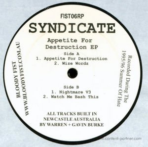 Cover for Syndicate · Appetite for Destruction (LP) (2010)