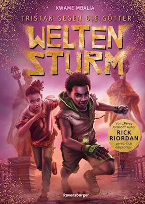 Cover for Kwame Mbalia · Tristan gegen die Götter, Band 2 - Weltensturm (Book) (2025)