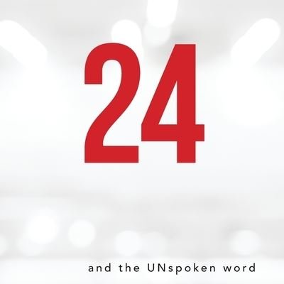 Cover for Ada Kinder · 24 and the Unspoken Word (Book) (2022)