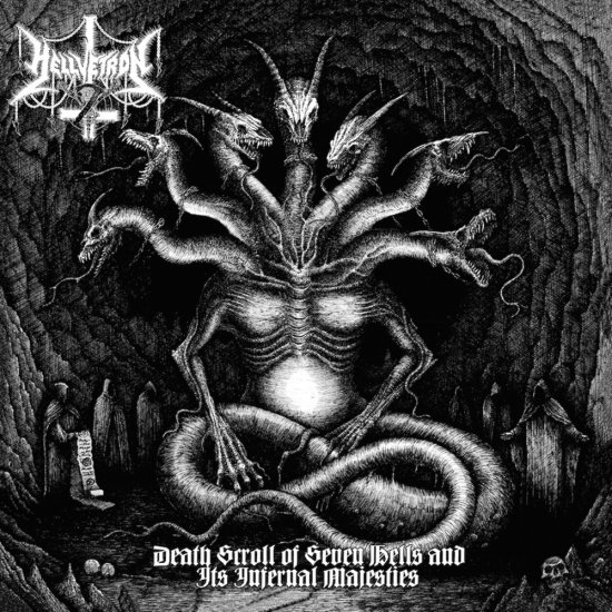 Cover for Hellvetron · Death Scroll of Seven Hells and It’s Infernal Majesties (LP) (2016)