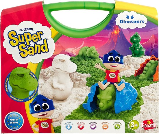 Goliath Games: Dinosaurus Valigetta - Super Sand - 周边商品 -  - 8720077242531 - 