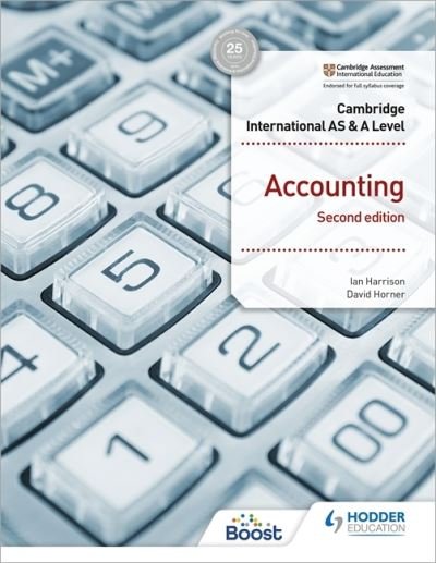 Cover for Ian Harrison · Cambridge International AS and A Level Accounting Second Edition (Paperback Book) (2021)