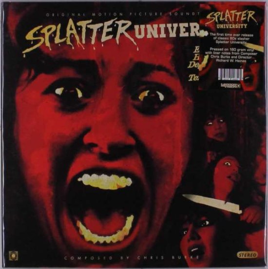 Cover for Chris Burke · Splatter University / O.s.t. (LP) [Coloured edition] (2019)