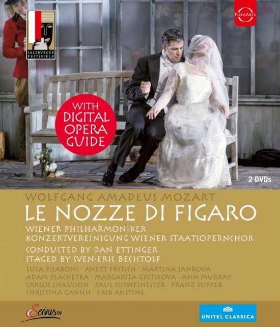 Cover for Ettinger Dan / Wiener Philharmoniker · Mozart: Le Nozze Di Figaro - Salzburger Festspiele (Blu-ray) (2016)