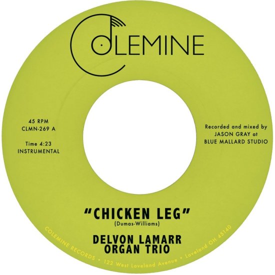 Cover for Delvon Lamarr Organ Trio · Chicken Leg / if I Could (7") (2026)