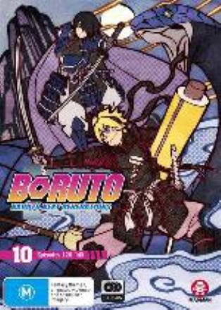 Cover for DVD · Boruto: Naruto Next Generations Part 10 (Eps 120-140) (DVD) (2022)