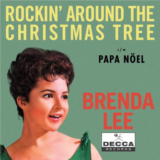 Cover for Brenda Lee · Rockin Around the Christmas Tree (7"single Translucent Emerald Vinyl) (7") (2024)