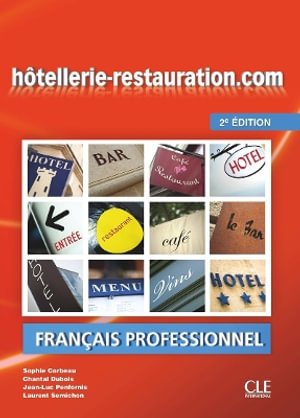 Cover for Sophie Corbeau · Hotellerie-restauration com - Livre de l'eleve + Audio telechargeable en ligne (Paperback Book) (2025)