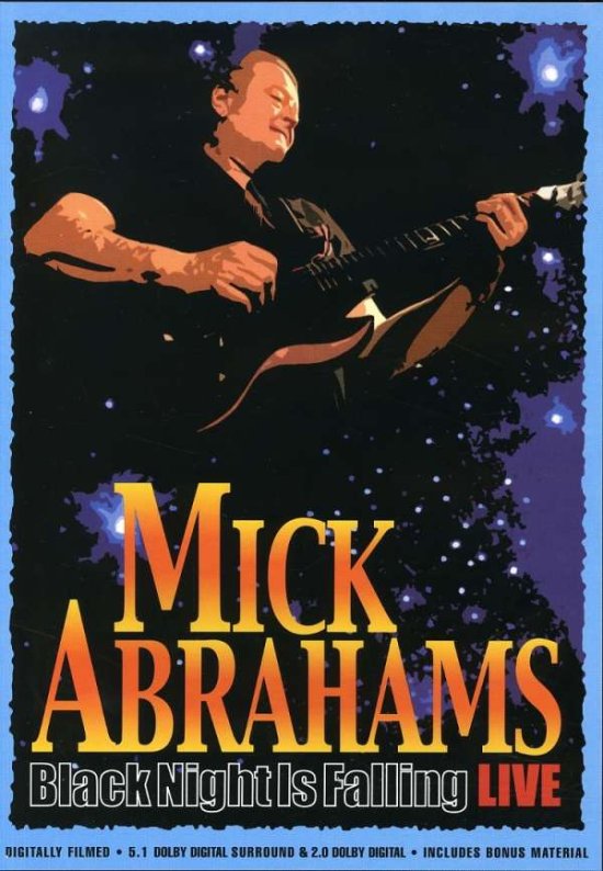 Cover for Mick Abrahams · Black Night Is Falling Live (DVD) (2010)