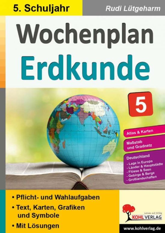 Wochenplan Erdkunde / Klasse - Lütgeharm - 图书 -  - 9783966242585 - 