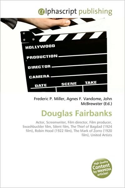 Cover for Frederic P Miller · Douglas Fairbanks (Book) (2012)