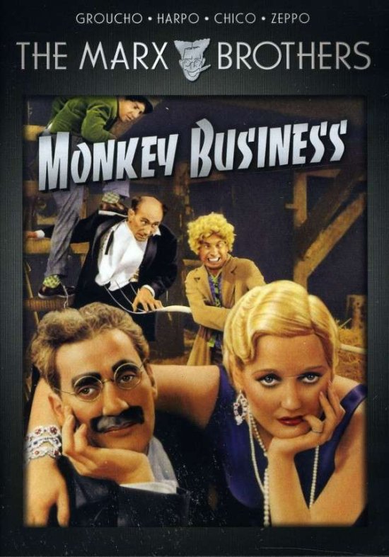 Cover for DVD · Monkey Business (DVD) (2011)