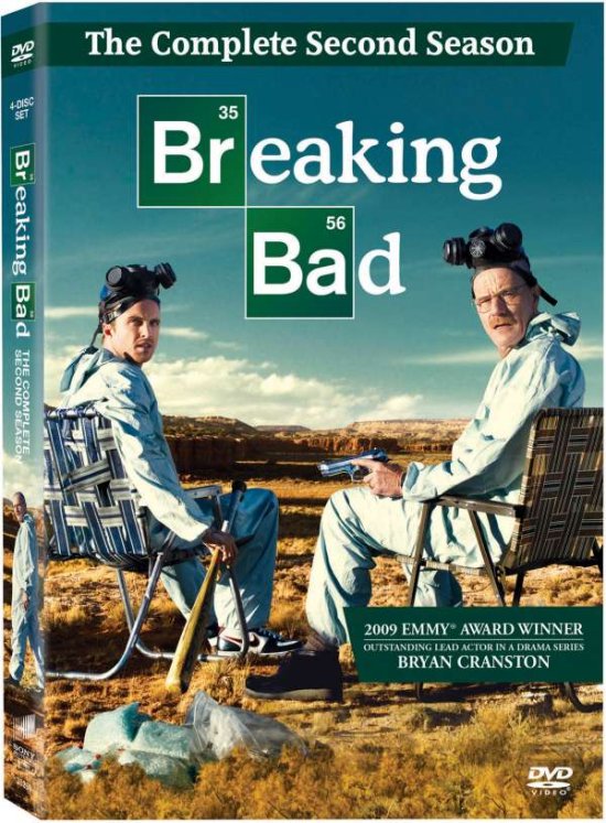 Cover for Breaking Bad: Complete Second Season (DVD) [widescreen edition] (2010)