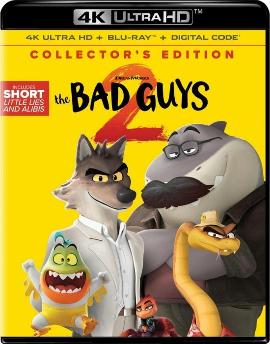 Cover for Bad Guys 2 (4K Ultra HD) (2025)