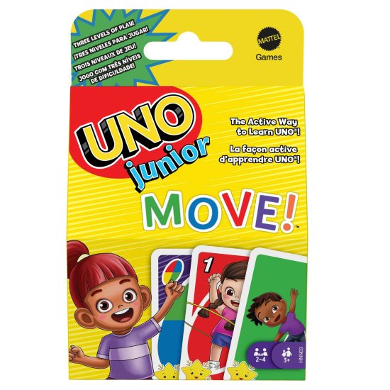 Cover for Uno  Junior Move Boardgames (MERCH) (2023)