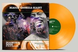 Cover for Diamond Dogs &amp; Chris Spedding · Macon Georgia Giants (Orange Vinyl) (LP) (2025)