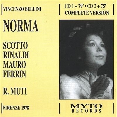 Cover for Vincenzo Bellini · Norma (CD)