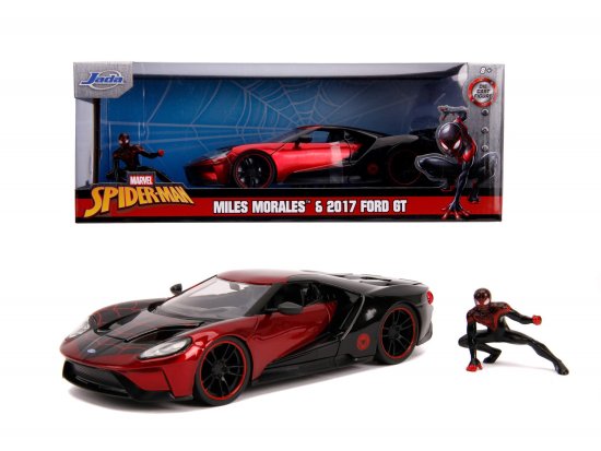 Cover for Marvel Spider-Man · JADA Spider-Man Miles Morales 2017 Ford GT Die-Cast 1:24 (MERCH) (2024)
