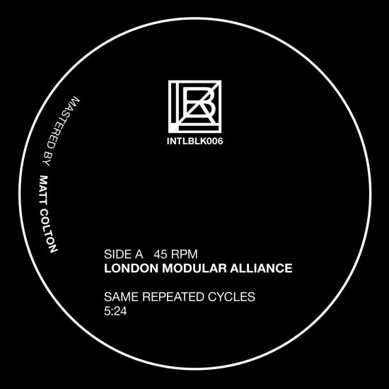 Cover for London Modular Alliance · Intlblk006 (Mix) (LP) (2018)