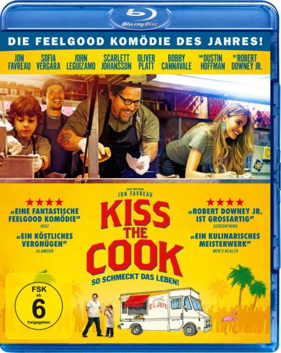 Cover for Jon Favreau (Carl Casper), Joh · Kiss the Cook - So Schmeckt Das Leben (Blu-ray) (2015)