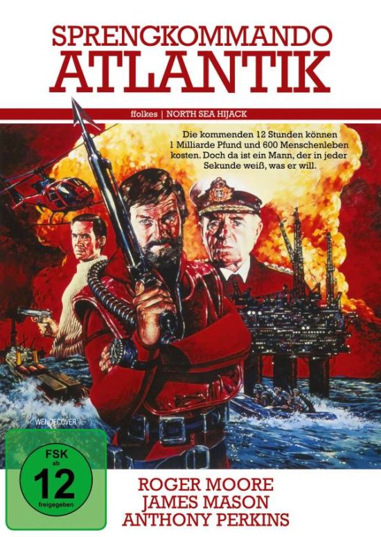 Cover for Moore,roger / Mason,james / Perkin · Sprengkommando Atlantik (DVD) (2017)