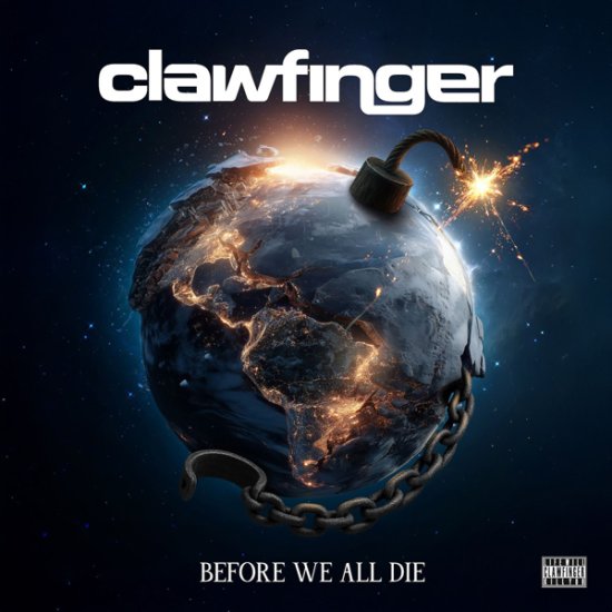Cover for Clawfinger · Before We All Die (Ltd Earth - Black Vinyl) (LP) (2026)