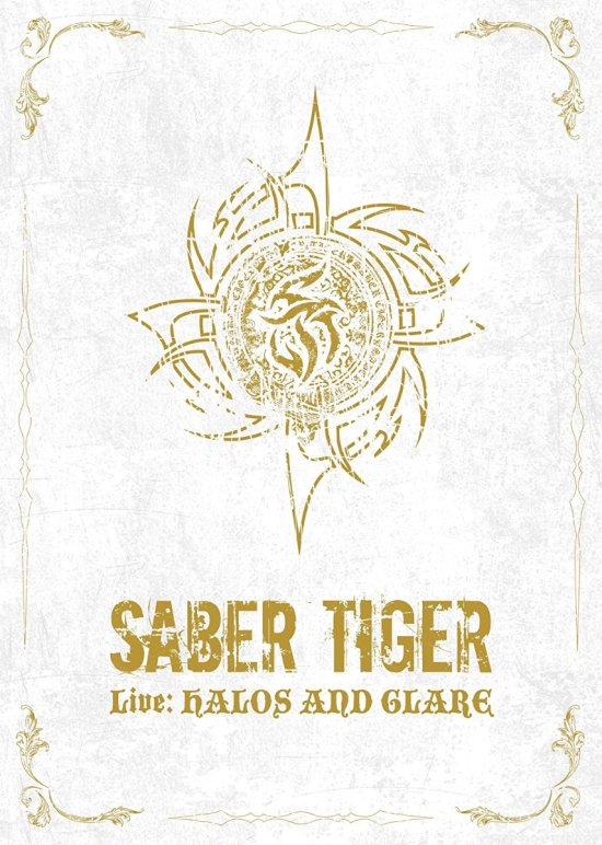 Cover for Saber Tiger · Live: Halos and Glare (MDVD) [Japan Import edition] (2018)