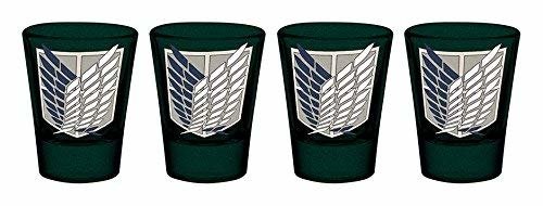 Cover for Attack On Titan · Attack On Titan: Symbols (Set 4 Bicchieri Piccoli) (MERCH)