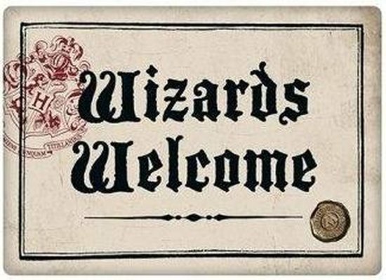 Cover for Half Moon Bay · Magnet Metal - Harry Potter (Wizards Welcome) (MERCH) (2025)