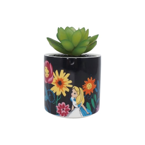Cover for Disney: Half Moon Bay · ALICE IN WONDERLAND - Faux Plant Pot 6.5 (Toys) (2024)