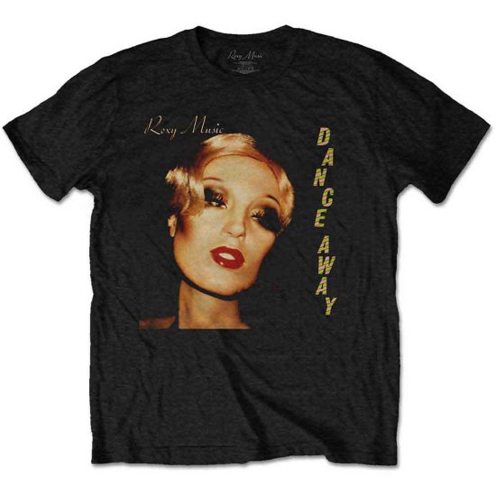 Cover for Roxy Music · Roxy Music Unisex T-Shirt: Dance Away Album (Black) (T-shirt) [size XL] (2022)
